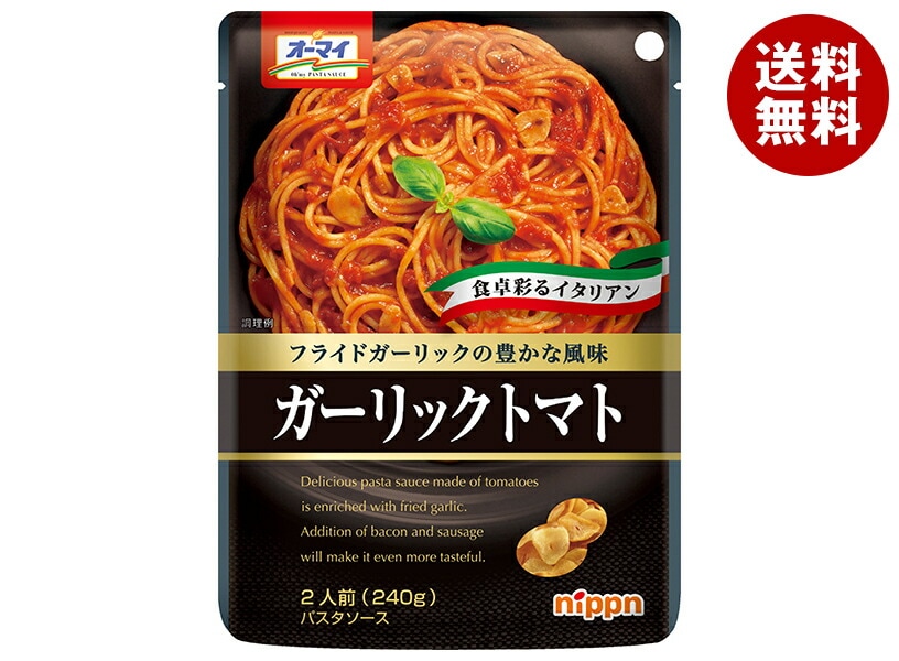 ニップン オーマイ ガーリックトマト 240g＊24個入
