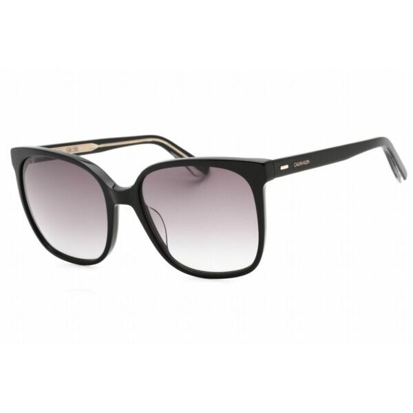 サングラス Calvin KleinCK21707S 001 Sunglasses Black Frame Grey Gradient Lenses 57mm