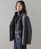 タートルネックブラック