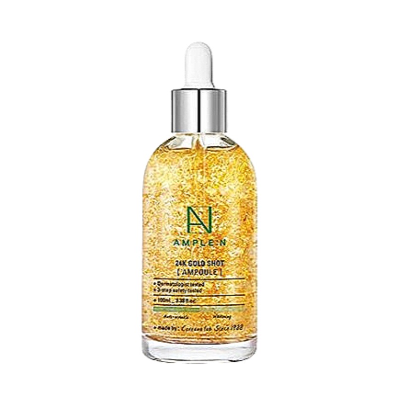 24K ゴールドショット アンプル 大容量 100ml