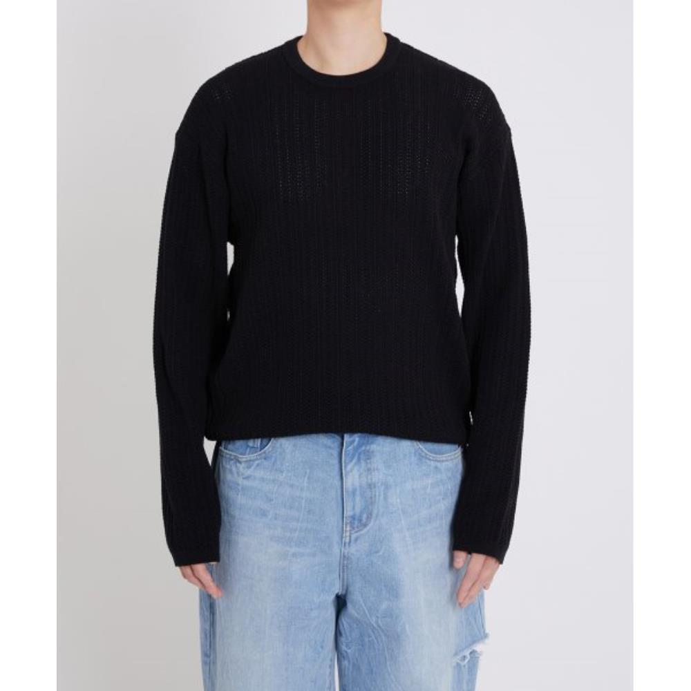 WMC SCSI Mesh Round Knit BLACK O-MOBBL3M41106