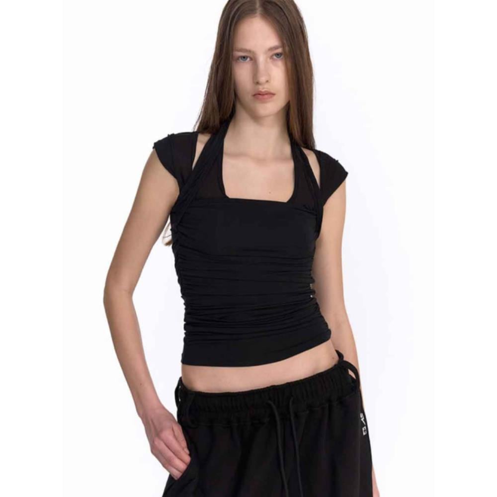 2000Archives ZEN HOODIE TANK BLACK 2A25D2TS04BK