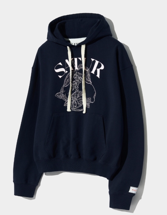 カプリ シトロン ドローイング グラフィック フード Tシャツ ブロッサム ネイビー 96,250円