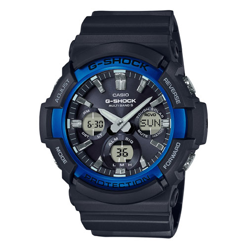 カシオ 【国内正規品】G-SHOCK(ジーショック) MULTI BAND6 Gショック　ソーラー電波時計　メンズタイプ GAW-100B-1A2JFG-SHOCK