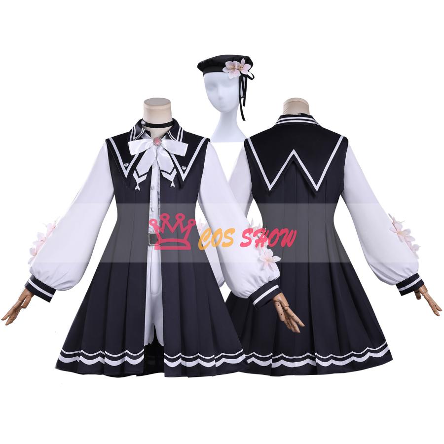 赤字販売!魔法少女ノ魔女裁判 囚人番号658 桜羽エマ コスプレ衣装 cosplay 仮装 イベント クリスマス ハロウィン ステージ 文化祭 学園祭