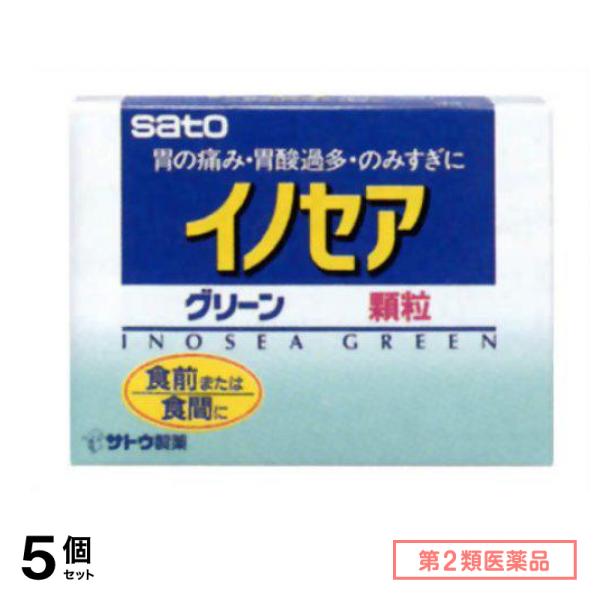 第２類医薬品 イノセアグリーン 34包 5個セット