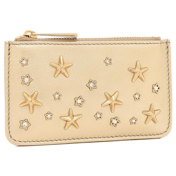 フラグメントケース カードケース ナンシー ゴールド レディース JIMMY CHOO NANCYAUR AUR LIGGOLLIGGOL