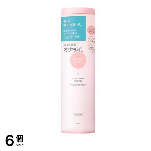 ももぷり 潤いバリア化粧水 M (しっとりタイプ) 200mL 6個セット