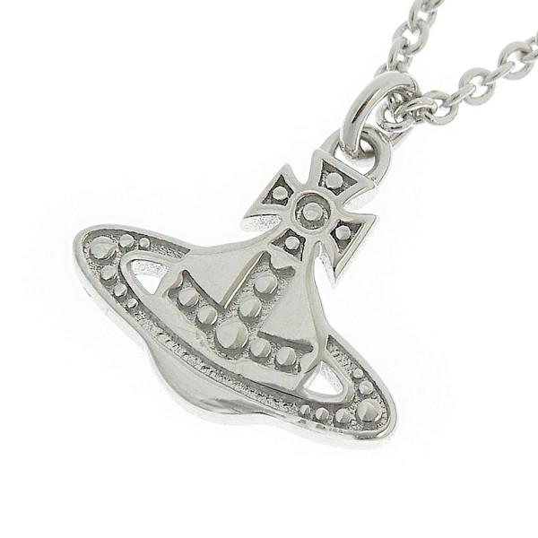 ヴィヴィアンウエストウッド アクセサリー レディース ネックレス プラチナム MARINETTA PENDANT 630203HQ02P019 VIVIENNE WESTWOOD
