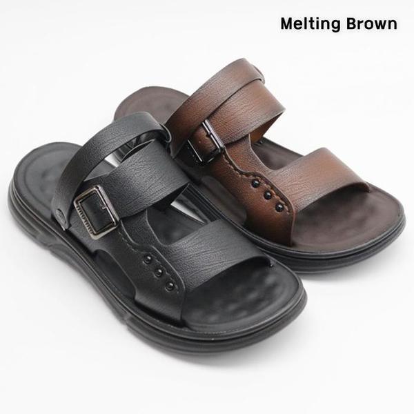 メンズレザーサンダルスリッパメンズサンダルH16