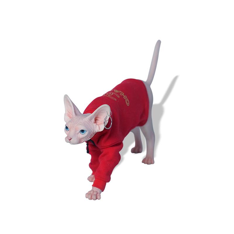 JXK 1/3 サイズ スフィンクス 無毛のネコ 可愛い 猫 動物 リアル フィギュア 樹脂 プラモデル プレミアム 大人のおもちゃ 33cm オリジナル スタチュー ネコ好き