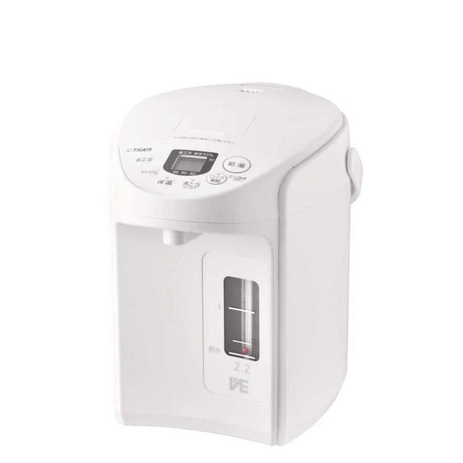 TIGER タイガー PIQ-G220-WC VE電気まほうびん 2.2L クールホワイト 電気ポット とく子さん 9,789円