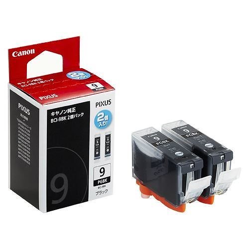 （まとめ買い）キヤノン インクタンク BCI-9BK2P 00016390 [x3]