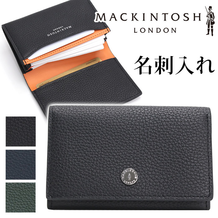 名刺入れ メンズ MACKINTOSH LONDON マッキントッシュ ロンドン MEDAL メダル カードケース 名刺ケース 定期 ICカード 本革 牛革 名刺 ビジネス スーツ