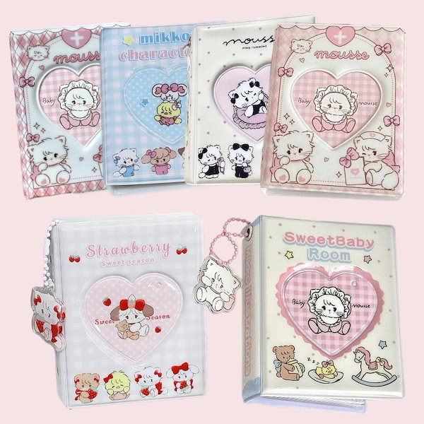 コレクトブック　バインダー　韓国　mikko Qoo10] Mikko キャラクターズトレカケース