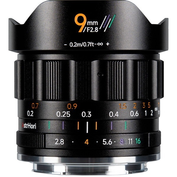 AstrHori 9mm F2.8 E C ブラック 単焦点レンズ (ソニーEマウント)