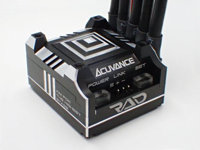 アキュヴァンス 【再生産】ラッド ブラック【RAD BK】 ラジコン用 アキュヴァンスRAD BK