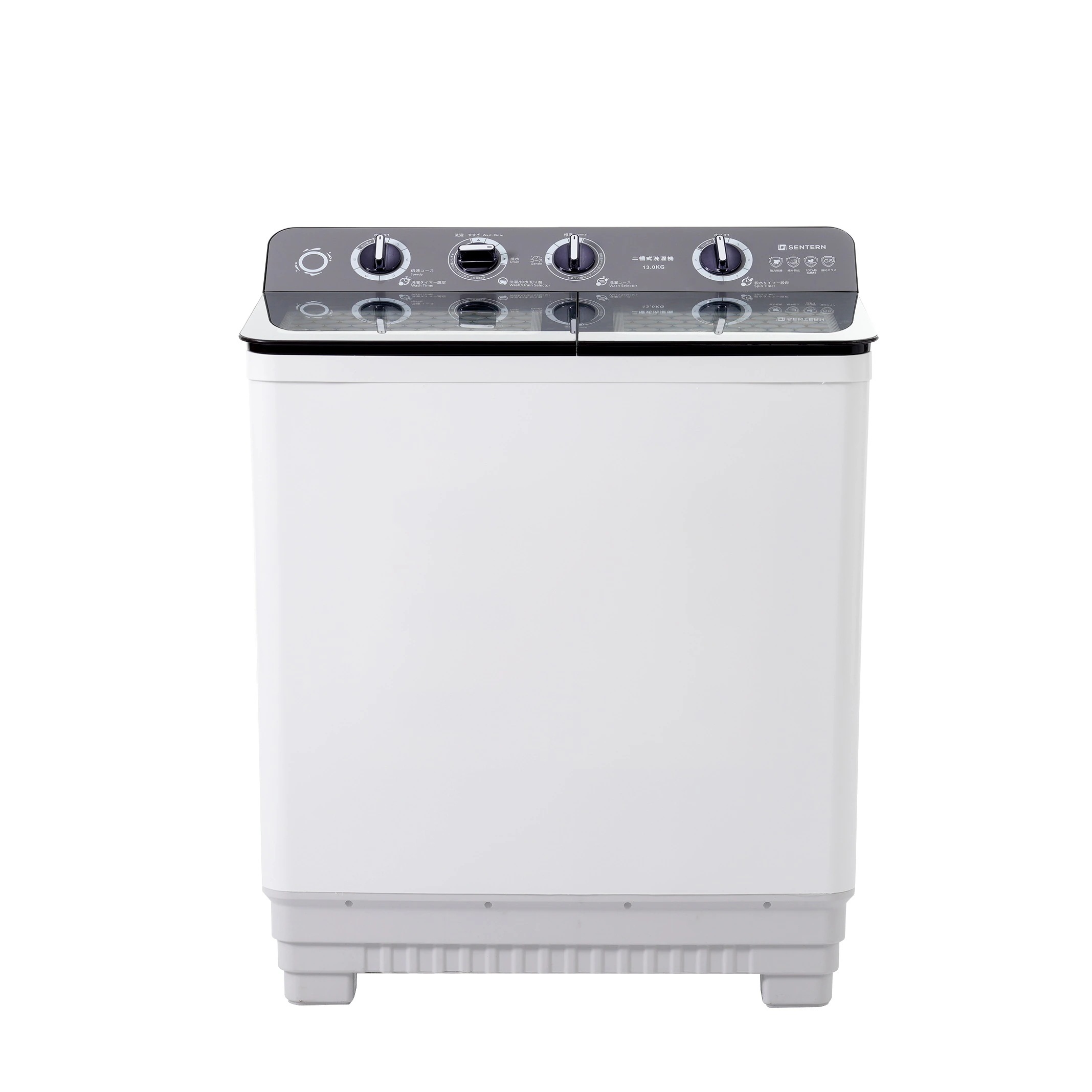 【安心保証】【新品】【二槽式】洗濯機 洗濯容量13kg 脱水容量10kg 13キロ キレイ タイマー コンパクト 一人暮らし 節電 二槽式洗濯機 ステンレス槽 まとめ洗い 脱水器 縦型洗濯機 ホワイト 26,495円