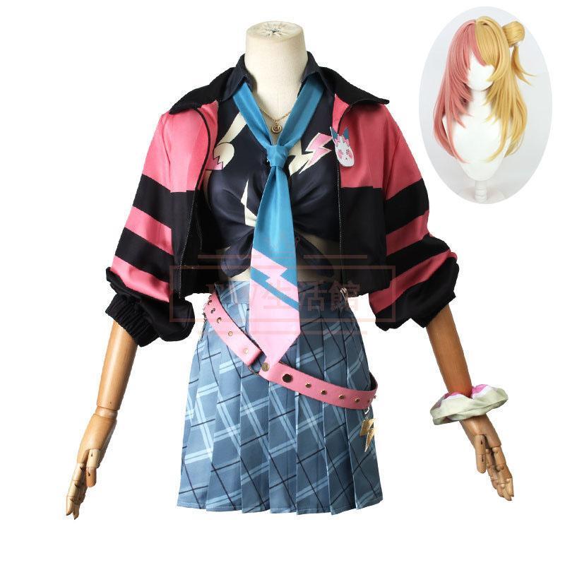 2025新作先行バーチャルYouTuber Vtuber Kotoka Torahime 虎姫コトカコスプレ衣装 ウィッグ コスチューム 演出服 アニメ ゲーム ハロウィン cosplay 変装