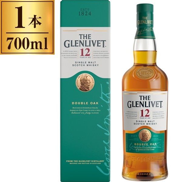 ペルノ・リカール・ジャパン ザ・グレンリベット 12年 箱付 700ml