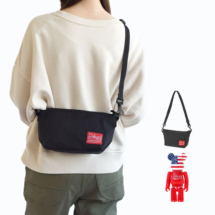 マンハッタン ポーテージ ショルダーバッグ BE＠RBRICK 2023 メンズ レディース ユニセックス オールシーズン ブラック MP6020BE@RBRICK23 6,221円