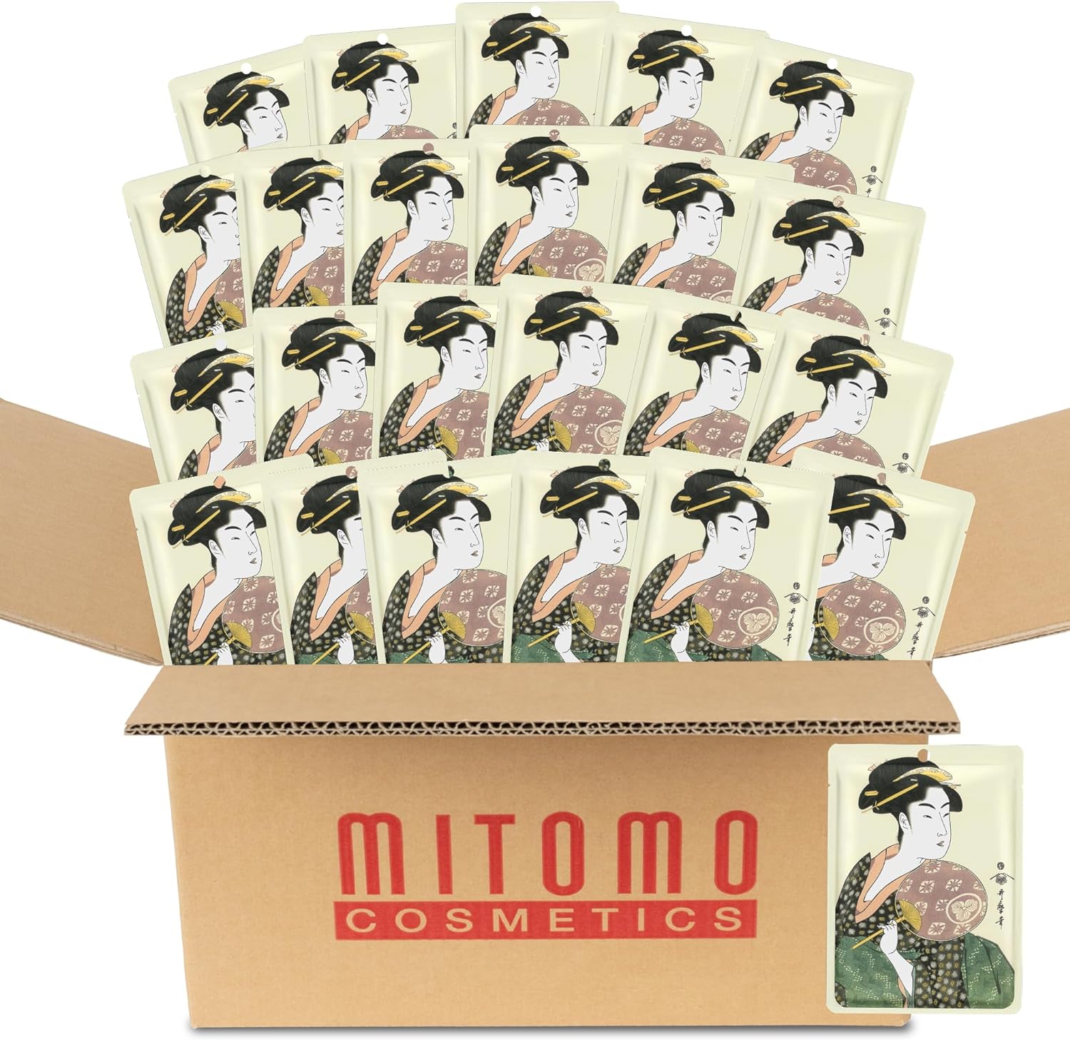 日本製 ローヤルゼリー＋桜 肌汚れ対策 美容シートマスク/800枚入り/美容液/美容 スキンケア 潤いマスクパック[JPSS00604-A-1x080]