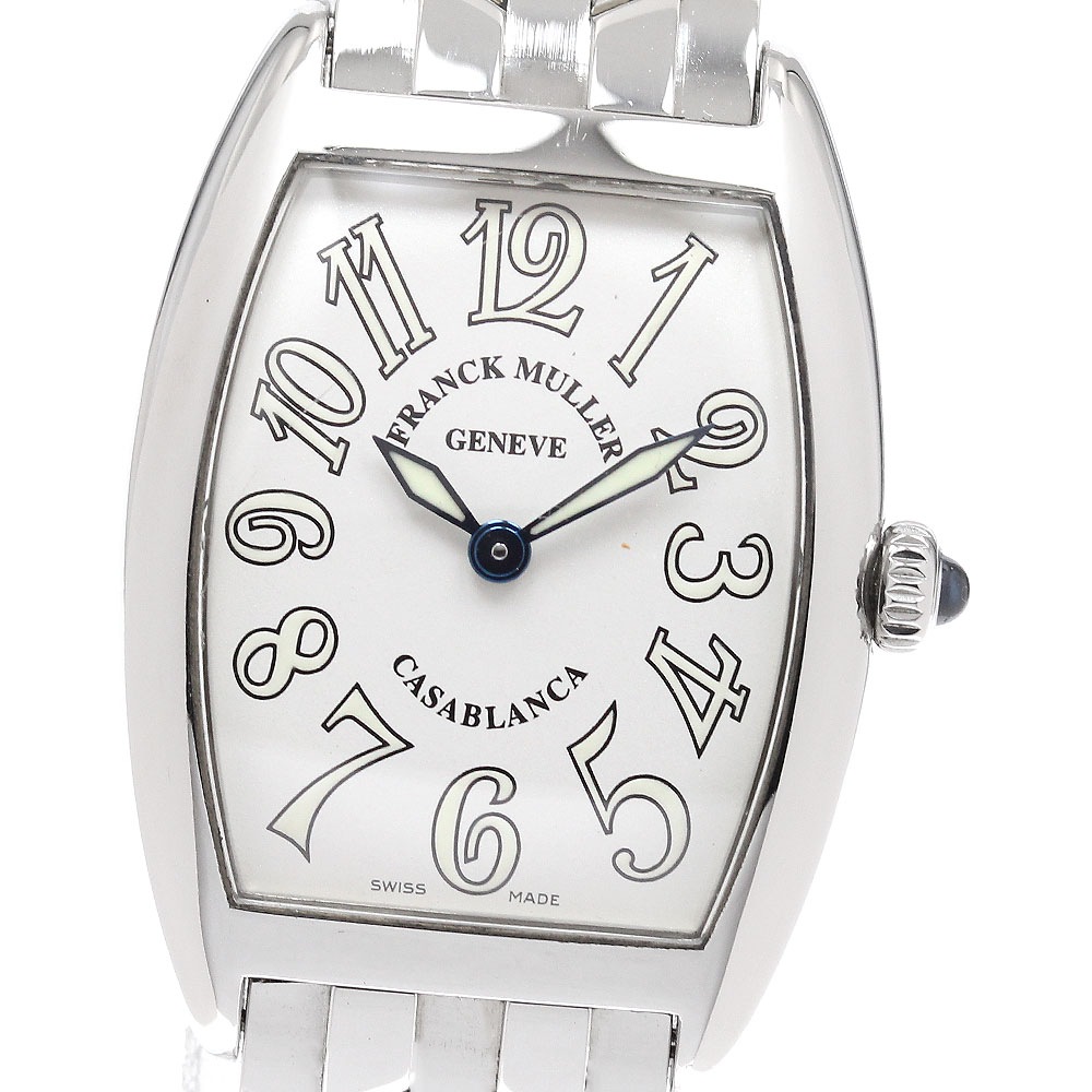 フランクミュラー FRANCK MULLER 1752QZ カサブランカ クォーツ レディース 箱・保証書付き_935869【中古】