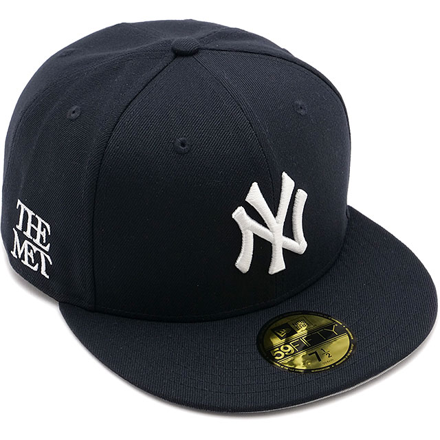 キャップ メトロポリタン美術館 ニューヨーク・ヤンキース [14457388] 59FIFTY THE MET メンズ・レディース 帽子 MLB ネイビー 正規取扱店