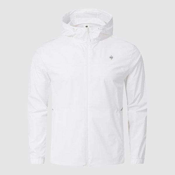 M ジャケット BQK QR223EJK41-OWT ユニ ランニング エアリー 軽量 ジャケット / OFF-WHITE