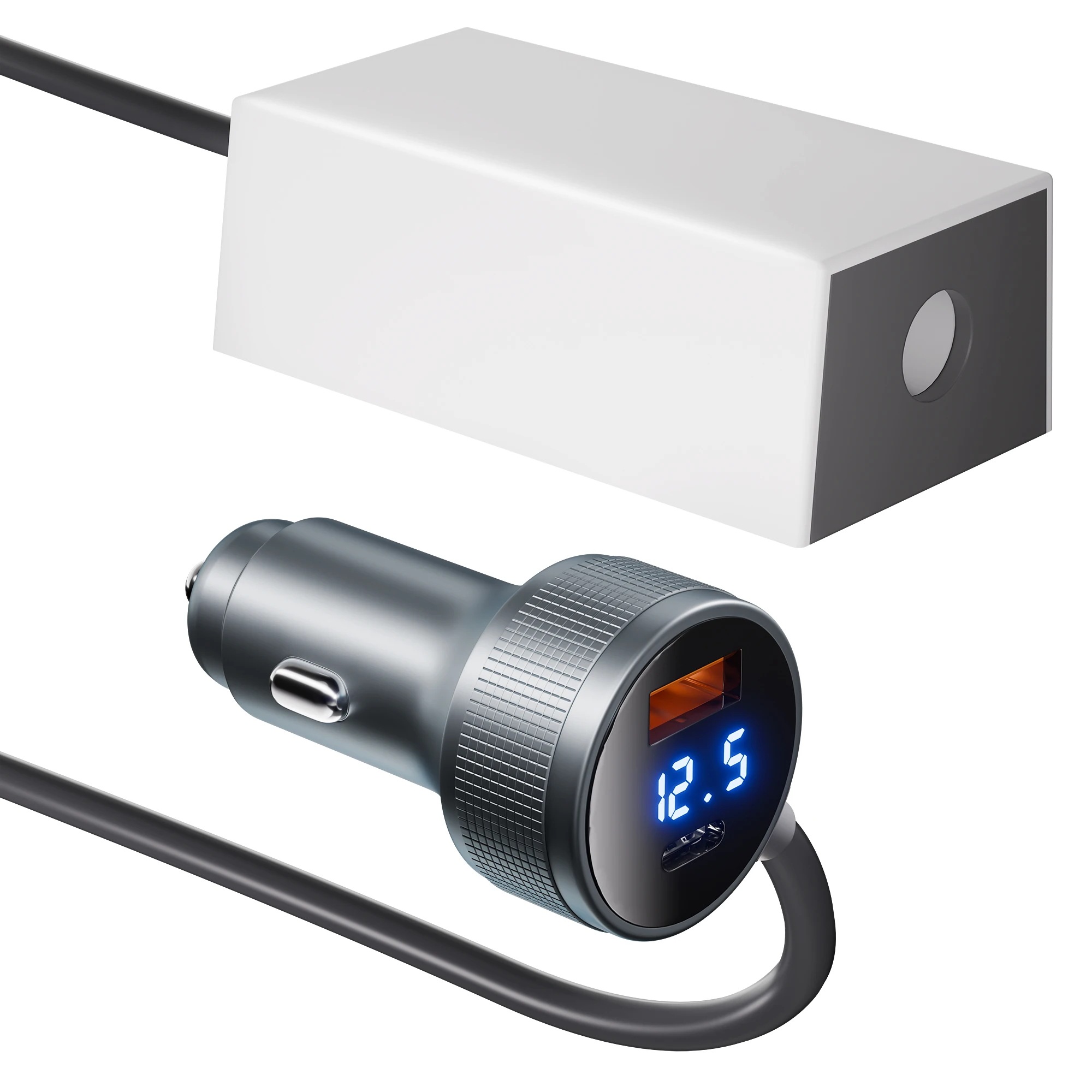 Starlink Mini シガーライターアダプター USB-C 3-in-1 昇圧ケーブル 36V 1.67A 出力 12V-36V 入力 18 AWG 輸入品