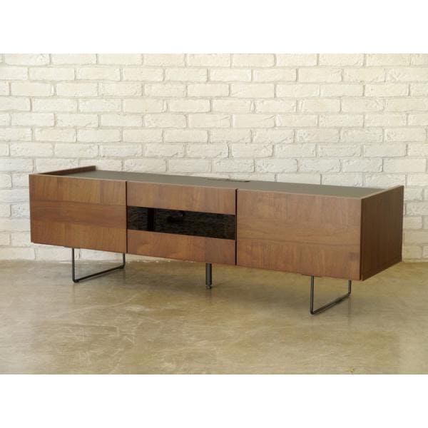 テレビ台 ローボード テレビボード キャビネット サイドボード 150 リビングボード おしゃれ ウォールナット 北欧 日本製 木目 ブラウン