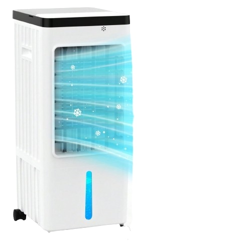 冷風機 冷風扇 冷風扇風機 【2025革新登場・1台4役・強冷感】冷風機 強力 人気 8L大容量水タンク 3段階風量 3Way涼しさ ルーバー首振り 7時間切タイマー リモコン/タッチパネル キャスタ