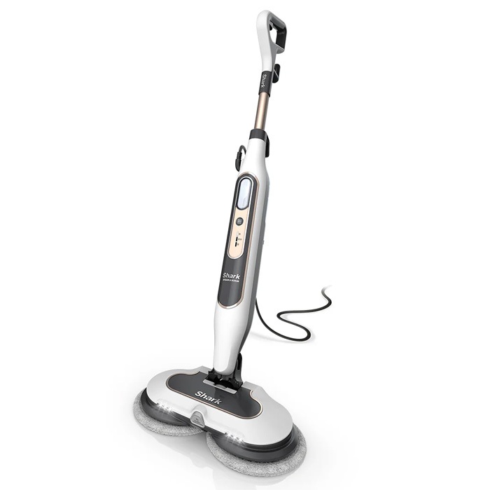 掃除機 回転スチームモップ Shark STEAM & SCRUB S8201JWH ホワイト