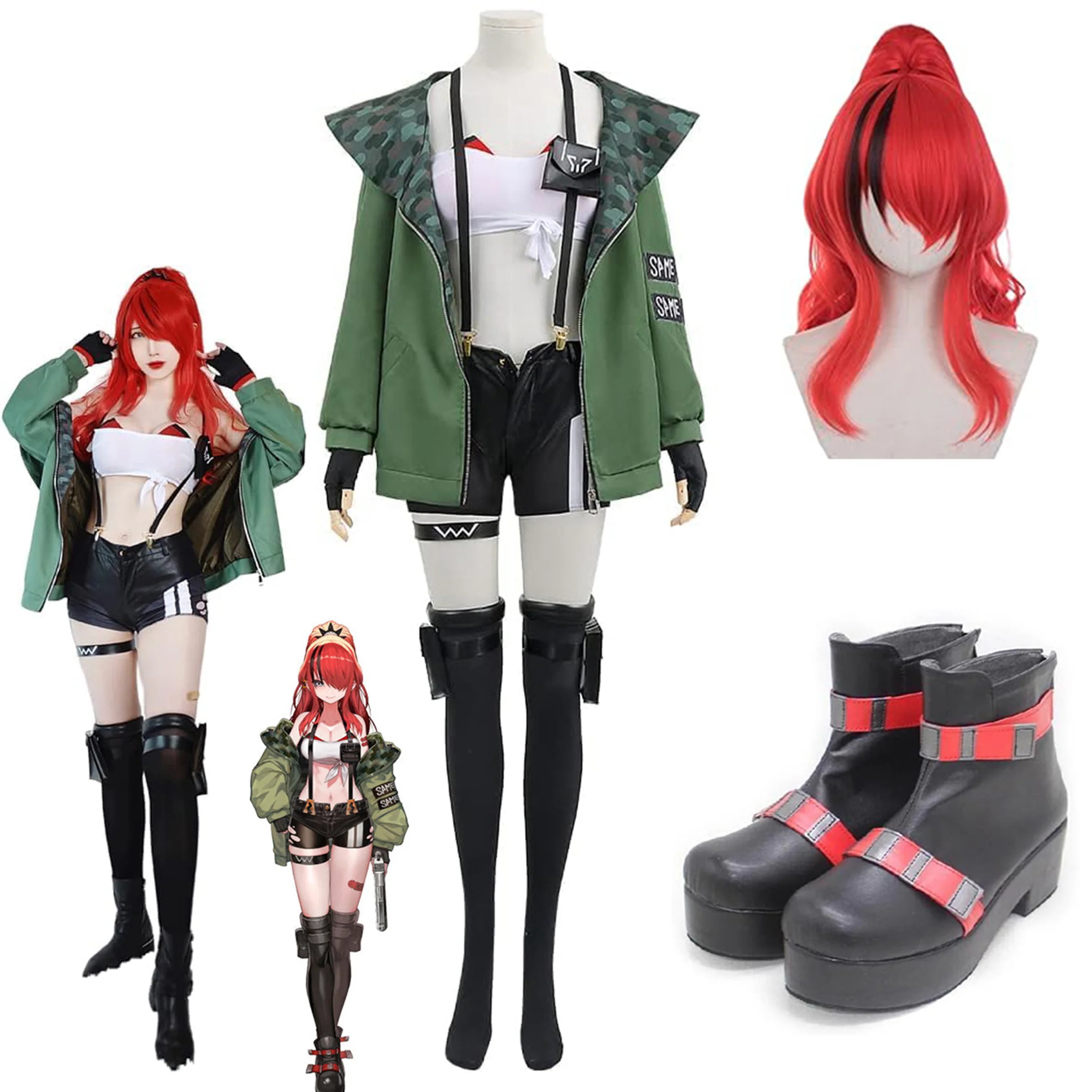 【全シリーズ発売中】 【値引き中】コスプレ 忘会 クリスマス ハロウィン 靴 ウィッグ コスプレ衣装 パターソン レイン VTuber バーチャル SNSで大バズり