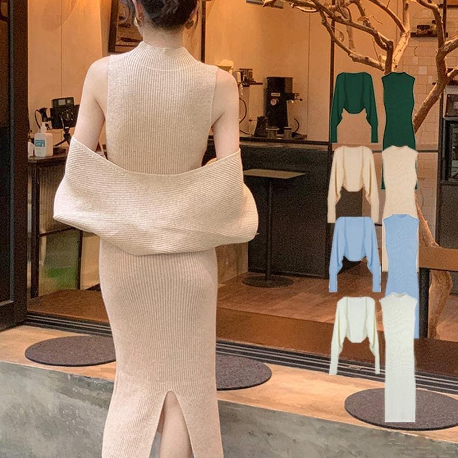 ニットワンピース アンサンブルレディース30%までに制限