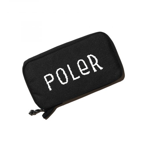 POLERSTUFF (ポーラースタフ) トラベルウォレットブラック