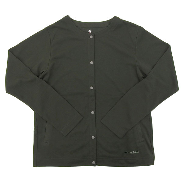 モンベル カーディガン レディース L ダークグリーン ウイックロン Wickron Cardigan Women s RL1114463BKOV mont-bell