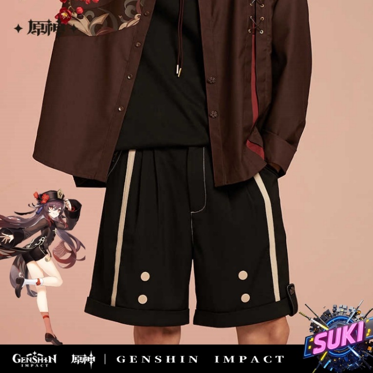 【プロ品質を極める!】原神 グッズ / 胡桃 インプレッションシリーズ / ショットパンツ / Genshin Impact Hu Tao げんしん コスプレ