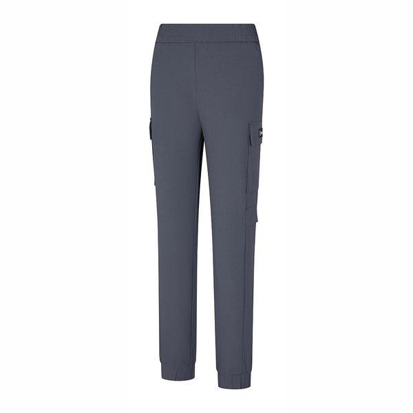 女性 春 ウエストゴム ポケット カーゴ ジョガー 登山パンツ 2491PK153W