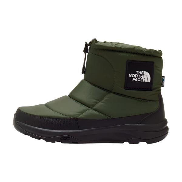 THE NORTH FACE ノースフェイス ヌプシ ブーティ ロゴ ショート キッズ 保温 防水 撥水 スノーブーツ ウィンターブーツ アルパイン×TNFブラック