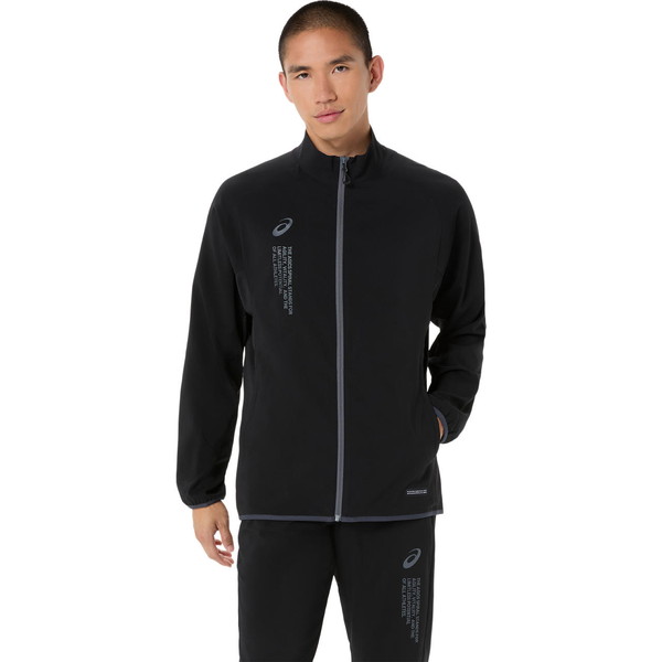 asics アシックス クールサマーウーブンジャケット ボディケア フィットネス ウェア 2033C031-001