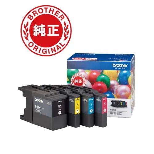 純正インクカートリッジ 増量タイプ(4色セット) LC174PK