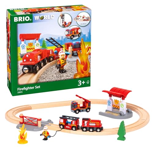 BRIO WORLD ファイヤーレスキューセット 33815