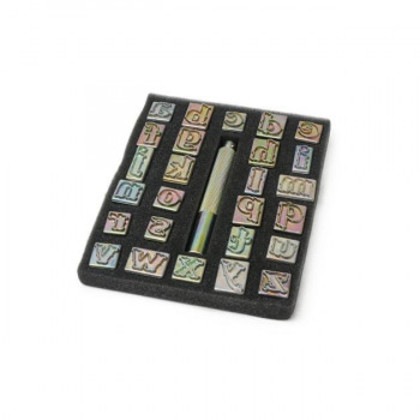 アルファベット刻印セット 小文字 大 26文字 PI8131-02