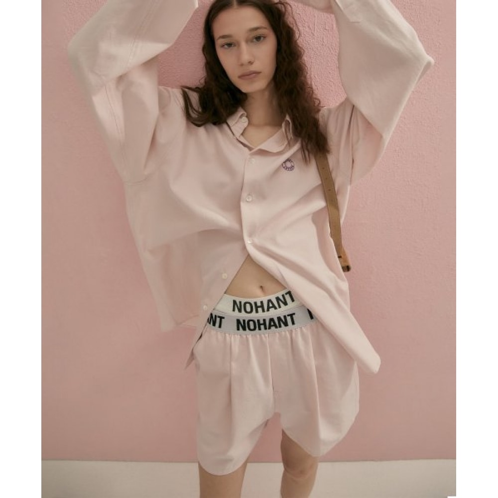 NOHANT トランクチノバンディングショーツリゾートピンク