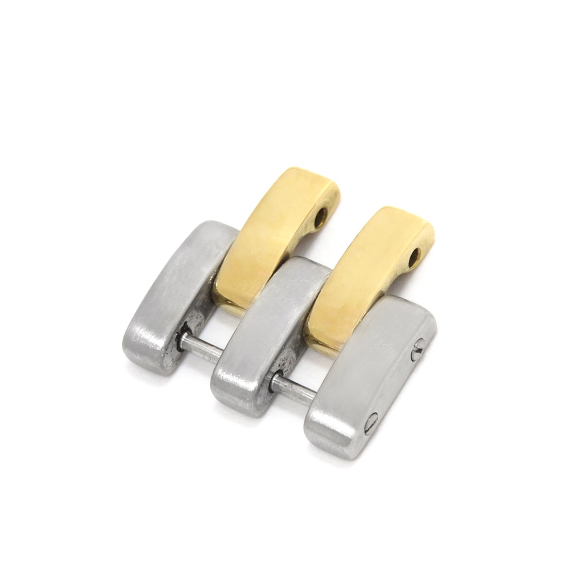 パンテール MM用 コマ メンズ レディース 純正 K18YG×SS コンビ 1コマ パーツ 旧型 15ｍｍ 5連