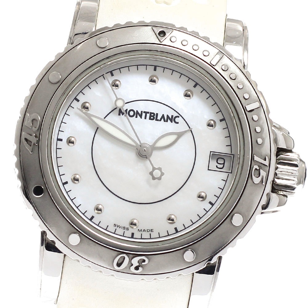 モンブラン MONTBLANC 7036 マイスターシュティック デイト クォーツ ボーイズ _942630【中古】