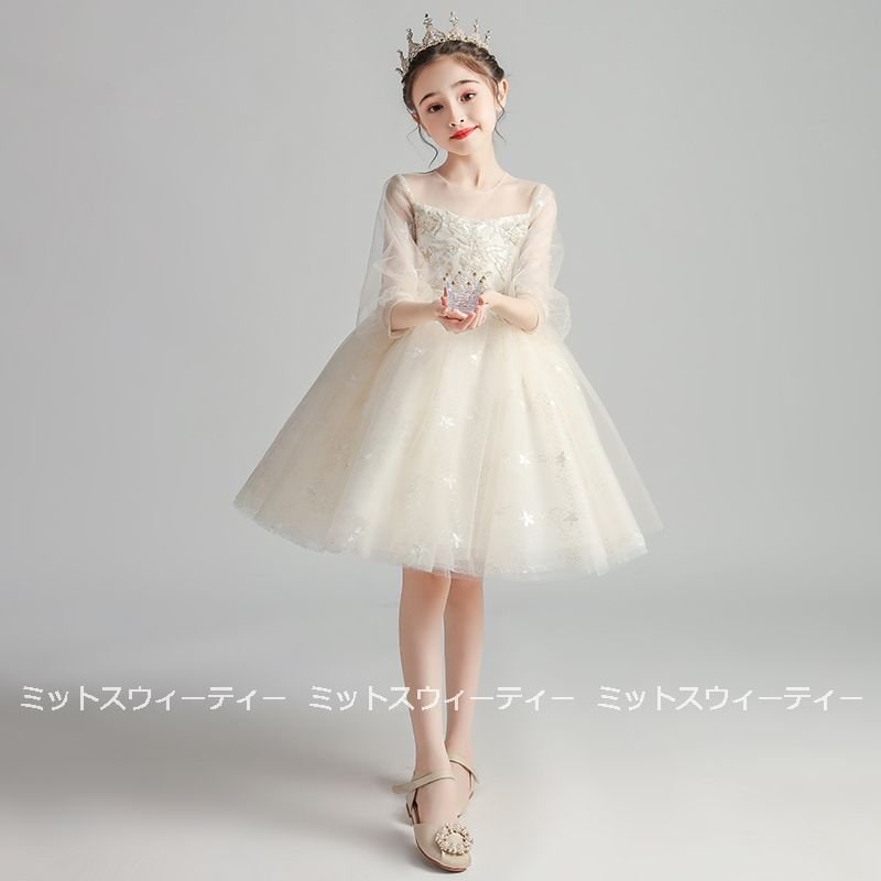 ドレス 子供 ピアノ 発表会 子供ドレス ミニドレス 二次会 フォーマルドレス 演奏会 結婚式 七五