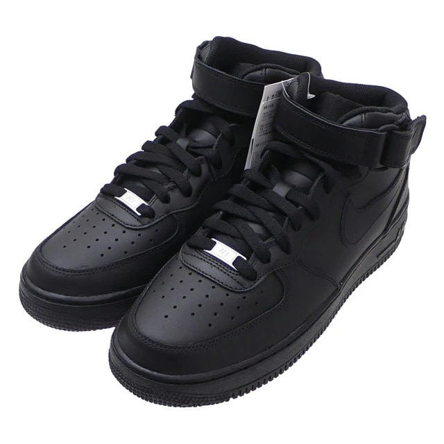 ナイキ NIKE AIR FORCE 1 07 MID エアフォース1 BLACK/BLACK CW2289-001 291-002758-291