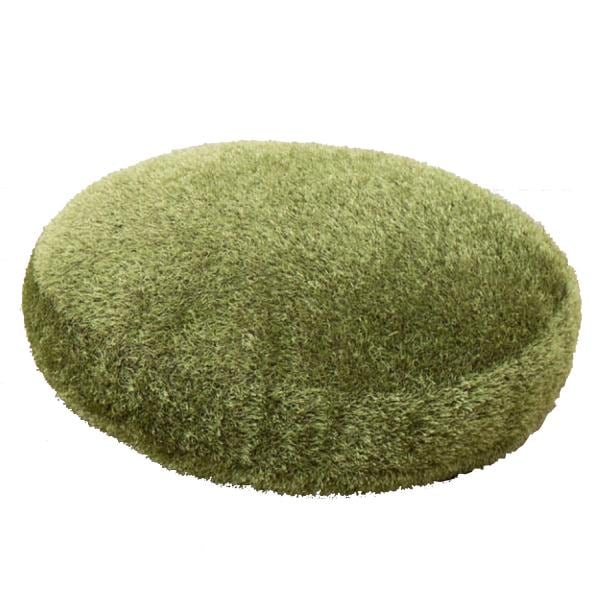 ビーズクッション ソファー おしゃれ 大きい 芝生風 マリモ 苔玉 かわいい 丸 円形 60cm